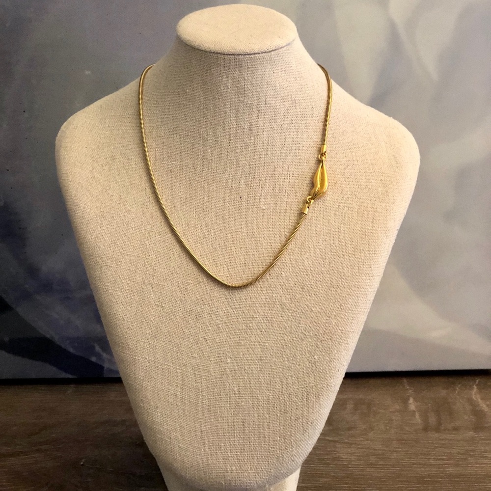 Dainty Gold DVF Diane Von Fustenberg Necklace